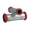  FixTrend Steel sznacl press kitr kereszt idom 18-15-18-15 mm