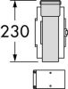  Vaillant na 60/100 pps/alu tiszttnyilssal elltott elem, egyenes ellenrz idom